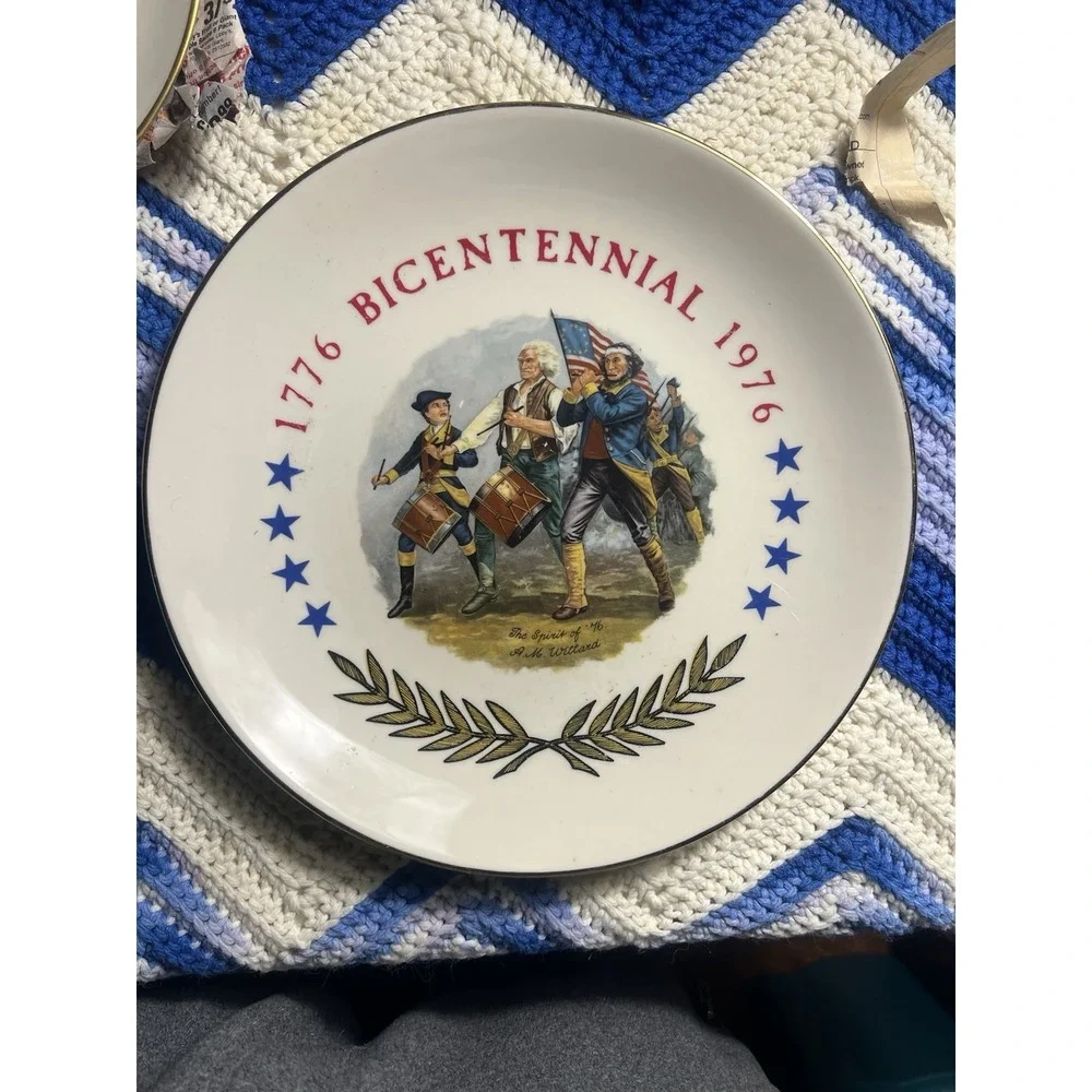 4 Vintage Fine China Collector Plates